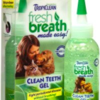 Гель для чистки зубов у собак и кошек Tropiclean Fresh Breath Gel
