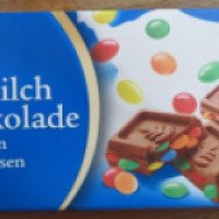 Шоколад Vollmilch Schokolade MIT Bunten Schokolinsen