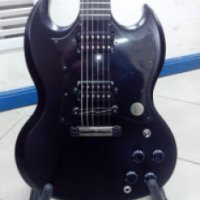 Электрогитара Gibson SG Gothic Morte Satin Ebony