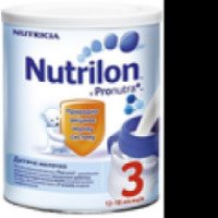 Детская молочная смесь Nutrilon Pronutra+ 3