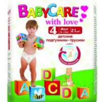 Детские подгузники-трусики Baby Care