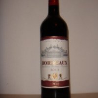 Вино красное сухое Vin de Bordeaux Appellation Bordeaux Controlee