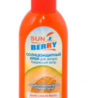 Солнцезащитный крем для загара Sun Berry "Дыня и Манго"
