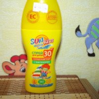 Спрей солнцезащитный для детей SPF30 Sun Marina Kids с пантенолом