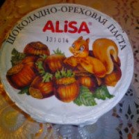 Шоколадно-ореховая паста Alisa
