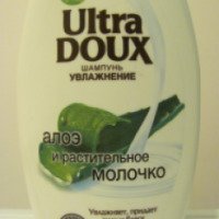 Шампунь Garnier Ultra Doux увлажнение с алоэ и растительным молочком