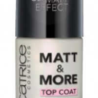 Матовое покрытие для ногтей Catrice matt&more top coat