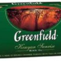 Черный чай Greenfield Kenyan Sunrise в пакетиках