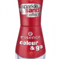 Лак для ногтей Essence Colour & go Sparkle sand effect