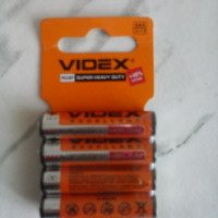 Батарейки солевые Videx
