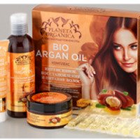 Набор для ухода за волосами Planeta Organica Bio argan oil