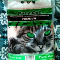 Универсальный гигиенический наполнитель для котов и мелких домашних животных Pure Cat Premium