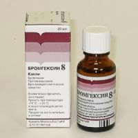 Отхаркивающее муколитическое средство Бромгексин 8 сироп