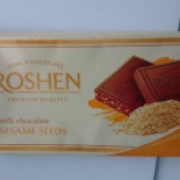 Шоколад Roshen с сезамом