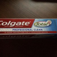 Зубная паста Colgate Total 12 Professional Clean