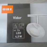 Настенный светодиодный светильник OBI Vidor 2Led