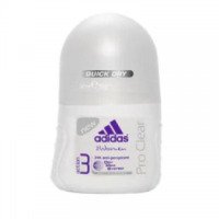 Женский шариковый дезодорант Adidas Pro Clear