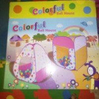Домик игровой в комплекте с шариками Colorful Ball House