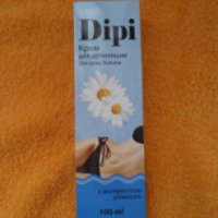 Крем для депиляции зоны бикини Dipi с экстрактом ромашки