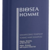 Тонизирующий шампунь для волос Biosea Homme для мужчин