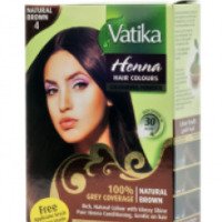 Краска для волос на основе хны Dabur Vatika