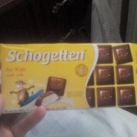 Молочный шоколад Schogetten for Kids