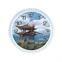 Настенные часы VEGA П1-7512/7-48 Китайская беседка