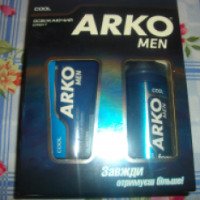 Подарочный набор для бритья Arko Men Cool