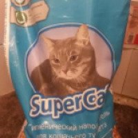 Гигиенический наполнитель для кошачьего туалета Super cat