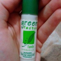 Бальзам после укусов насекомых Green Factor Family