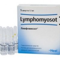 Противовирусный препарат Heel "Лимфомиозот" в ампулах