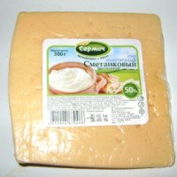 Сыр полутвердый Сармич "Сметанковый"