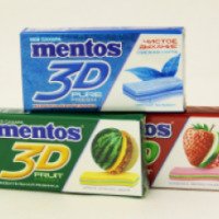 Жевательная резинка Mentos 3D