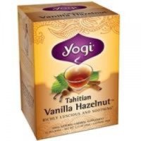 Натуральный травяной чай Yogi Tahitian Vanilla Hazelnut 100%