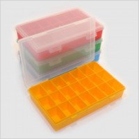 Пластмассовая коробка-органайзер PolymerBox 2821 21 ячейка