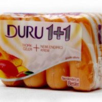 Туалетное мыло Duru 1 + 1 "Тропический экстракт + крем"
