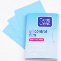 Матирующие салфетки Clean&Clear oil control film