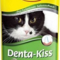 Лакомство для кошек для очистки зубов Gimpet Denta-Kiss