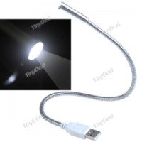 Гибкая USB лампа с одним светодиодом для портативных ПК и ноутбука TinyDeal FUSBLP01