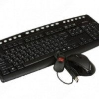 Беспроводной комплект клавиатура+мышь A4Tech 9100F Wireless Deskop Padless