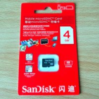 Карта памяти SanDisk MicroSDHC