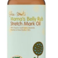 Масло от растяжек Shea Mooti "Mama`s Belly Rub Stretch Mark Oil"