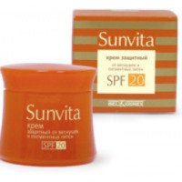 Крем защитный SPF 20 Sunvita От веснушек и пигментных пятен