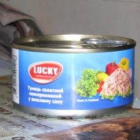 Тунец салатный в собственном соку Lucky