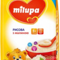 Молочная смесь Milupa "Рис с малиной"