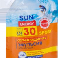 Солнцезащитная эмульсия для загара Sun Energy SPF 30