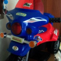 Детский электромобиль мотоцикл Baby Tilly BT-BOC-0013 BLUE-RED