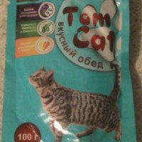 Влажный корм для кошек Tom Cat "Лосось с форелью"