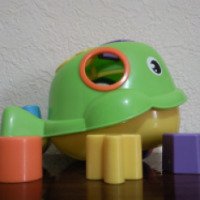 Набор развивающих игрушек для купания Baby Mix "Кораблик и кит"