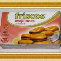 Мидии, консервированные в собственном соку Friscos "Mejillones al natural"